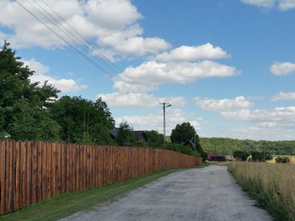 Droga przed naszym ranczem