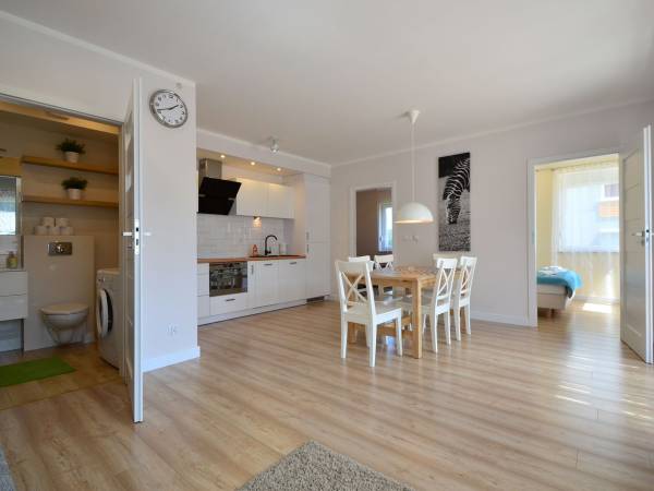 Apartament Zebra to przestronne wnętrza ponad 50 m*m