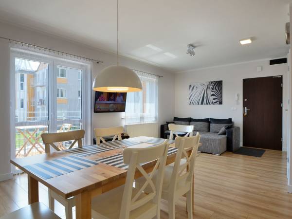 Szybki internet oraz Smart TV w Apartamencie Zebra