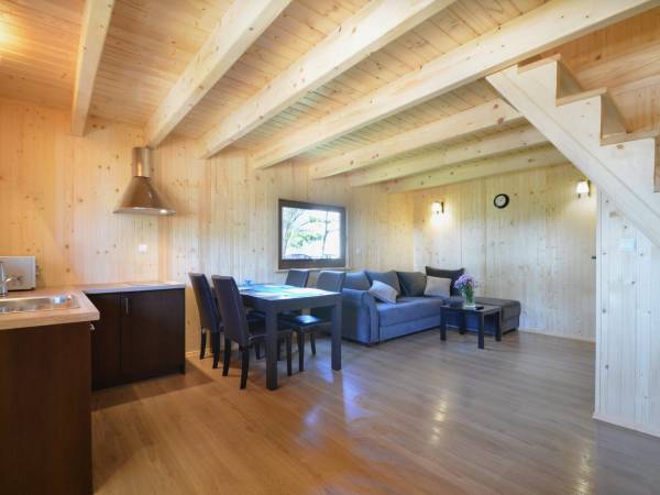 Turkusowe domki (1 domek całoroczny)