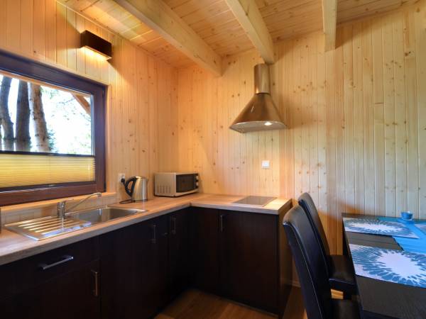 Turkusowe domki (1 domek całoroczny)