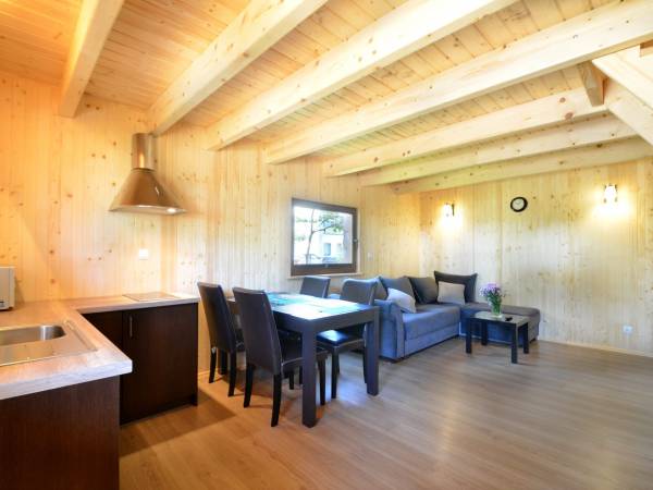 Turkusowe domki (1 domek całoroczny)