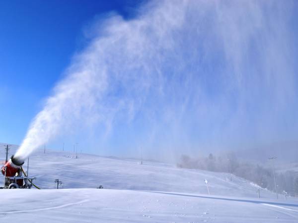 Naśnieżanie stoku