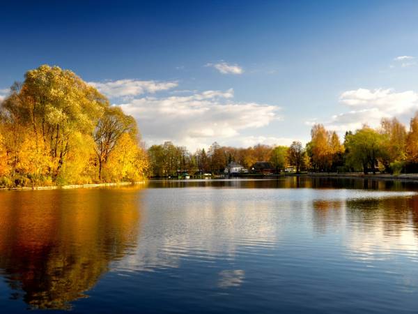 Tuż za śluzą Kanał Augustowiski