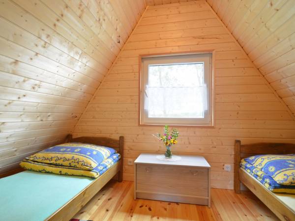 Pokój 1 na poddaszu w domku 1