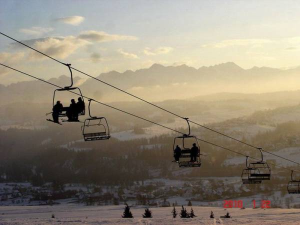 Wyciąg Koziniec 300 m od domu