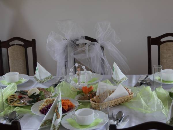 uroczyste miejsce dla dziecka