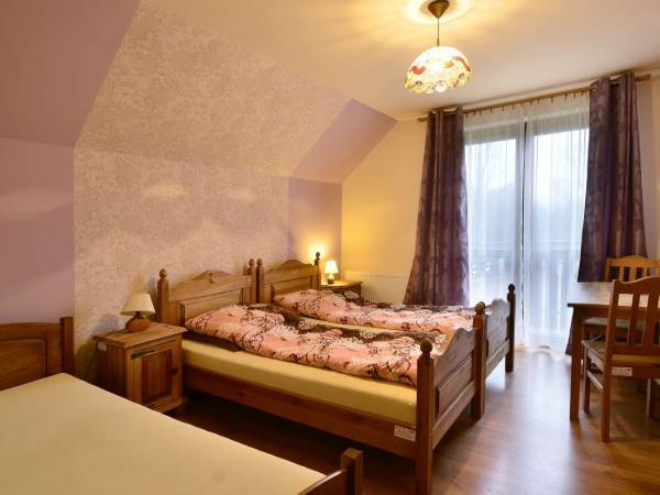 Pokój pod Wrzosowym Aniołem. Studio składa się z dwóch pokoi.