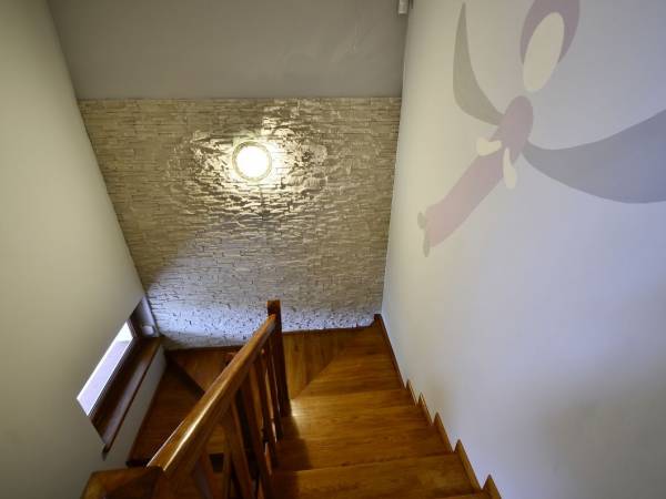 Budynek, klatka schodowa.