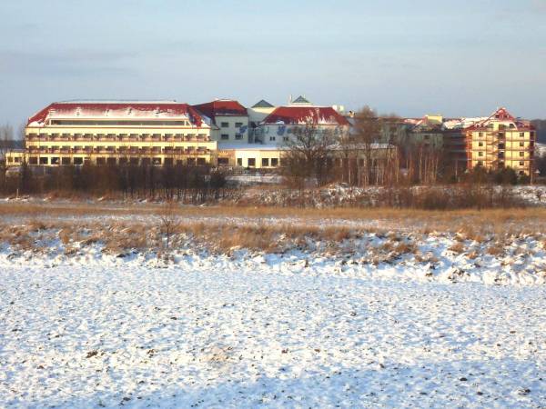 Aquapark, szt. lodowisko, widoczne z okien