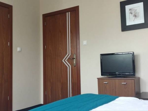 Przestronne apartamenty z łazienką.