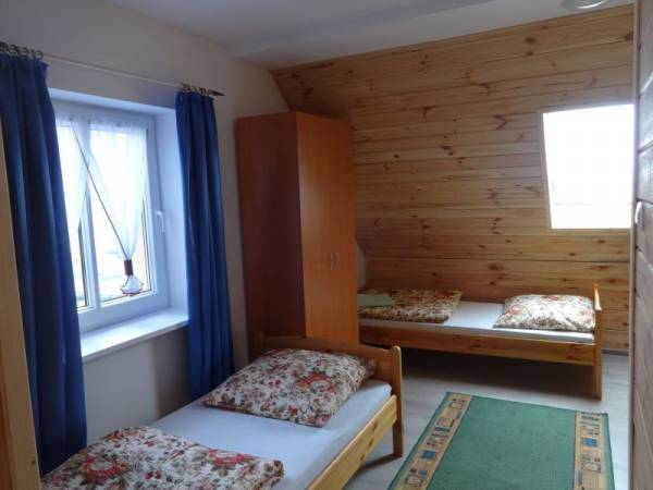 pokoje gościnne nad jeziorem w Rynie