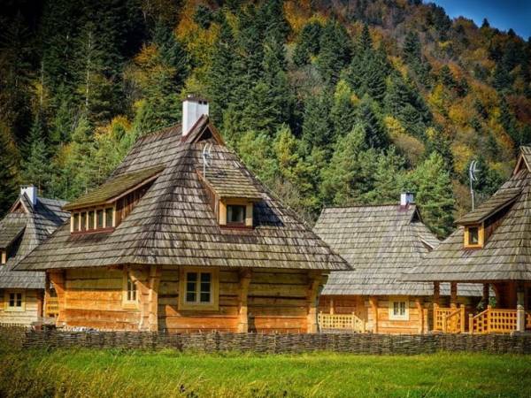 Osada Chytrusówka w Bystrym