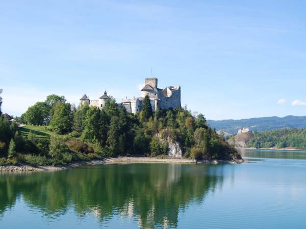 Zamej Dunajec nad Jeziorem Czorsztyńskim