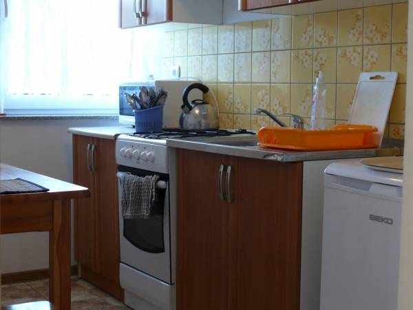 Kuchnia do wyłącznej dyspozycji gości.