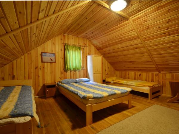 domek szkieletowy, I piętro