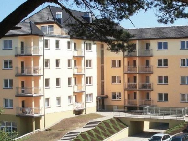 Apratamentowiec w którym zlokalizowane są apartamenty