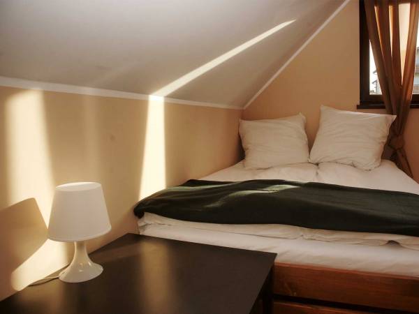 Sypialnia w domku 4-6 osobowym bliźniak