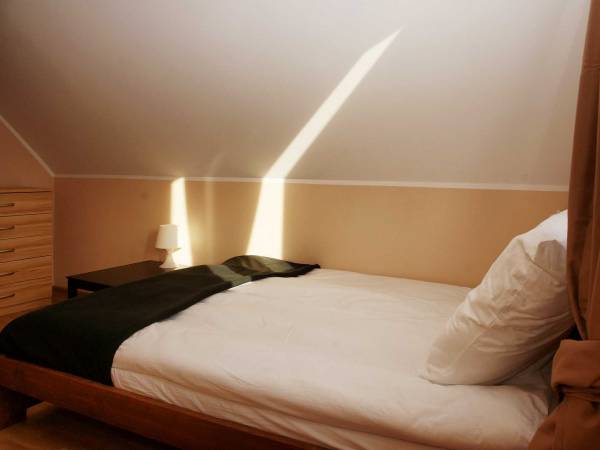 Sypialnia w domku 4-6 osobowym bliźniak