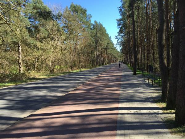 Droga rowerowo-spacerowa do promenady