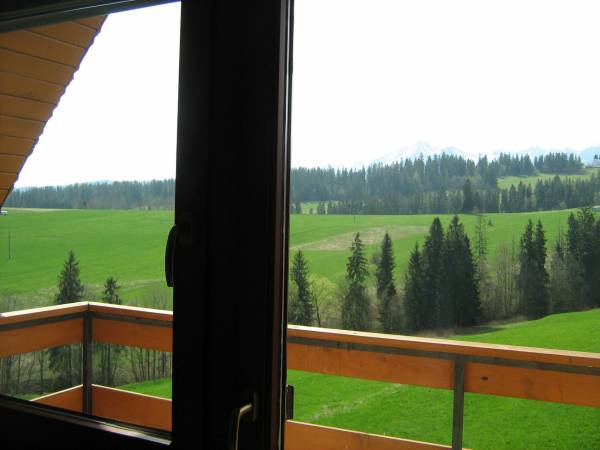 Widok z okna (pokój nr 4)