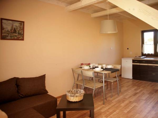 Parter w domku 4-6 osobowym