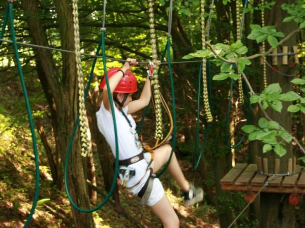 Park linowy -ok. 3 min. pieszo