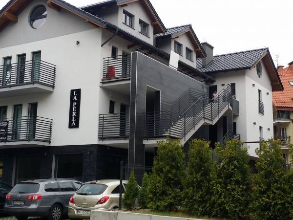 La Perla widok od ul.Korczka