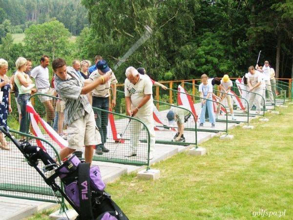 Zajecia na Driving Range (Strzelnicy Golfowej)